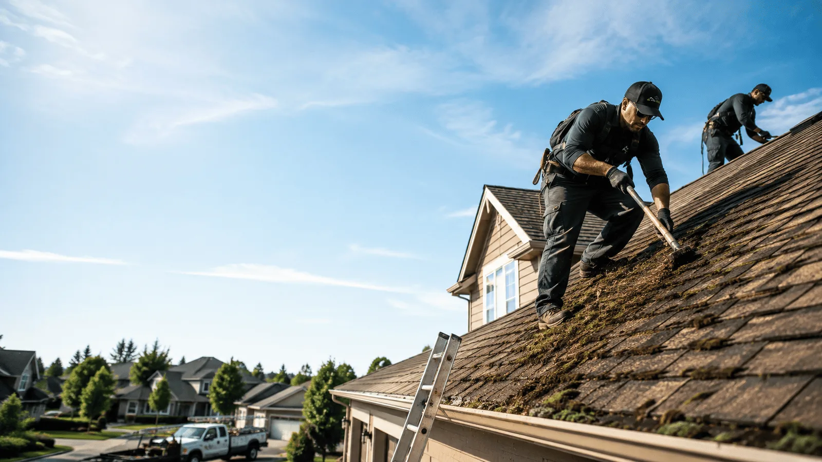 Roof Moss Removal in Nashotah, WI near me